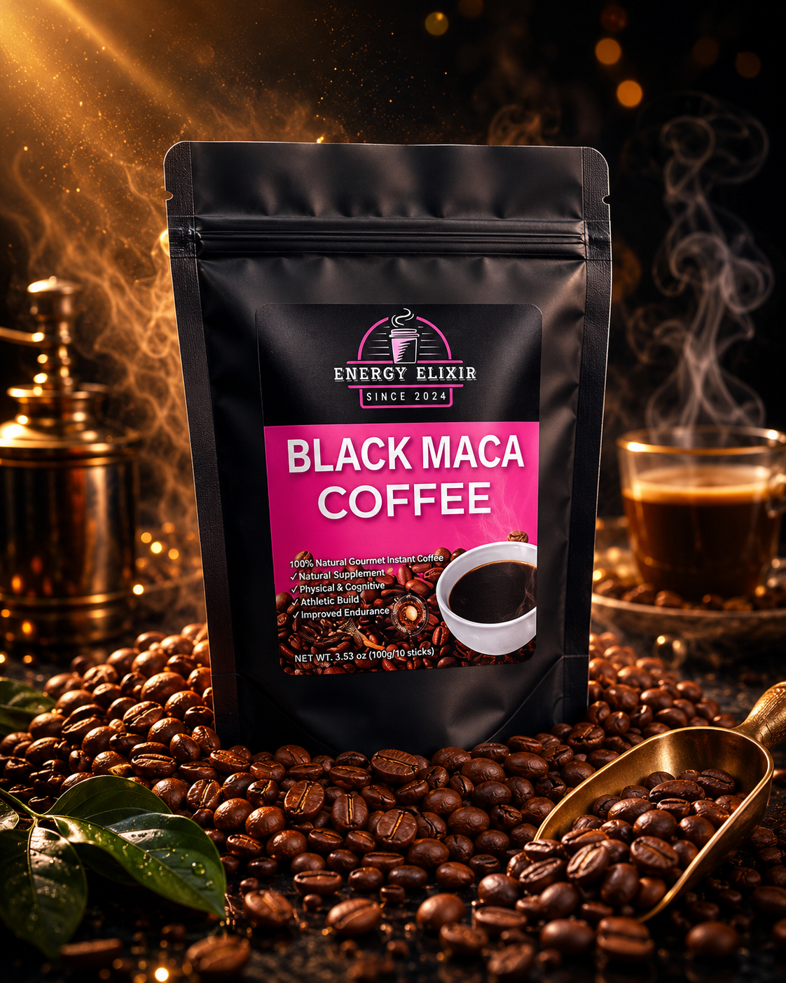Black Maca Coffee